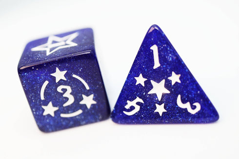 Shooting Stars: Cesium RPG Dice Set